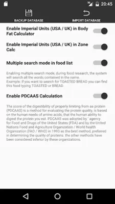 Zone Diet Free android App screenshot 4