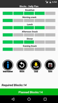 Zone Diet Free android App screenshot 6